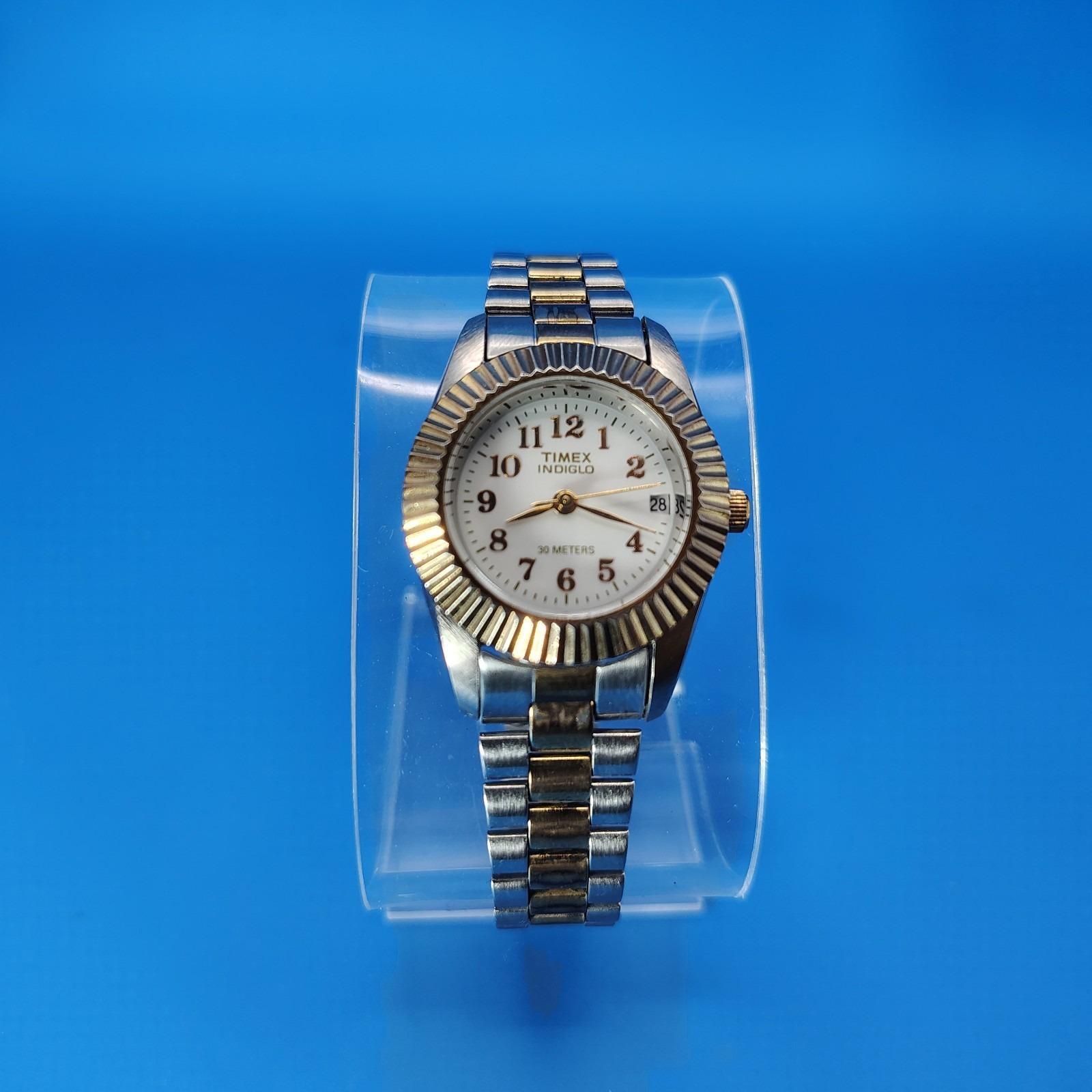 Vintage 2001 Timex Indiglo Presidential Date 25mm Women display picture 3
