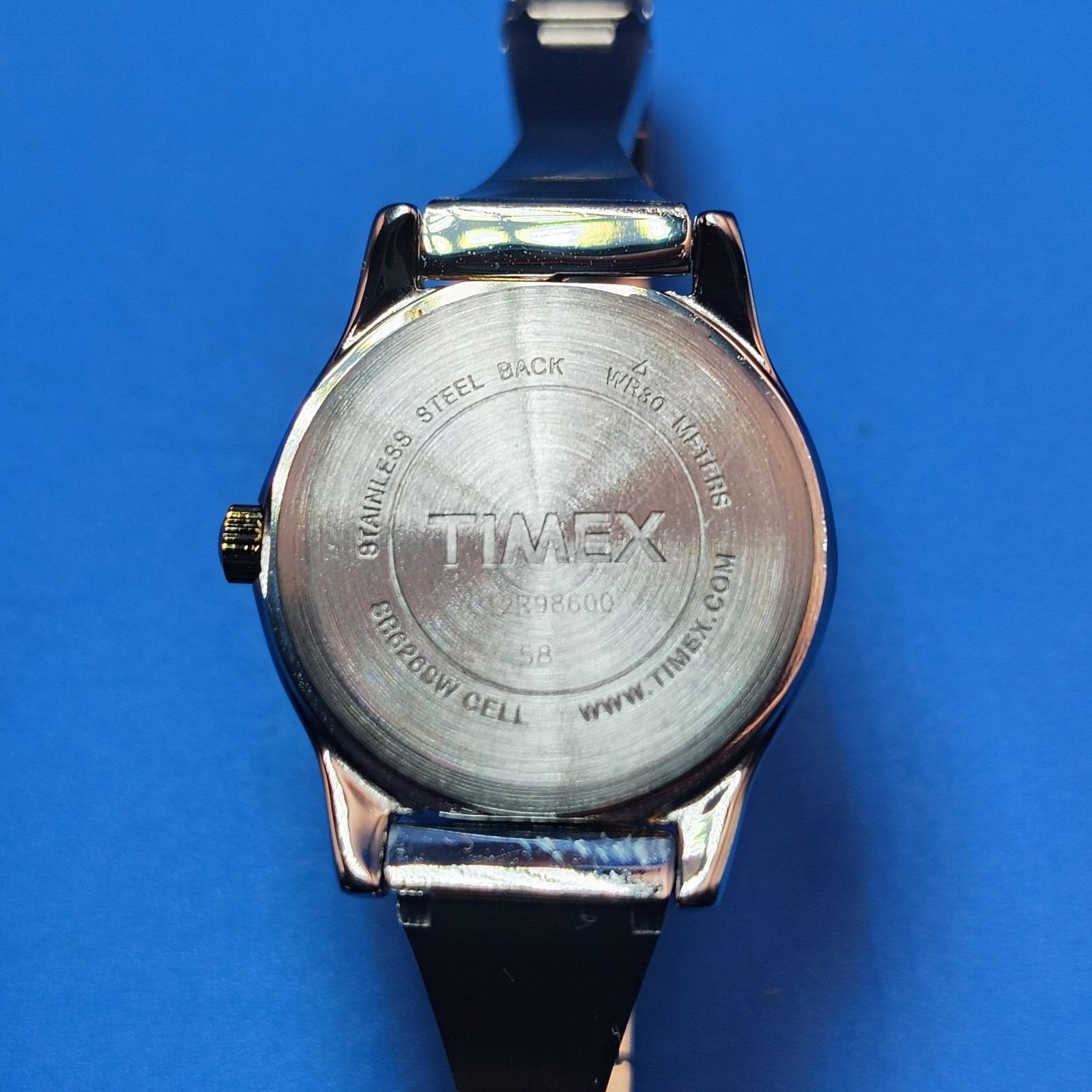Vintage 2010 Timex Elegant Series 25mm Women\'s Quartz‎ Two Tone Watch Vintage 2010 Timex Elegant Series 25mm Women main image 2
