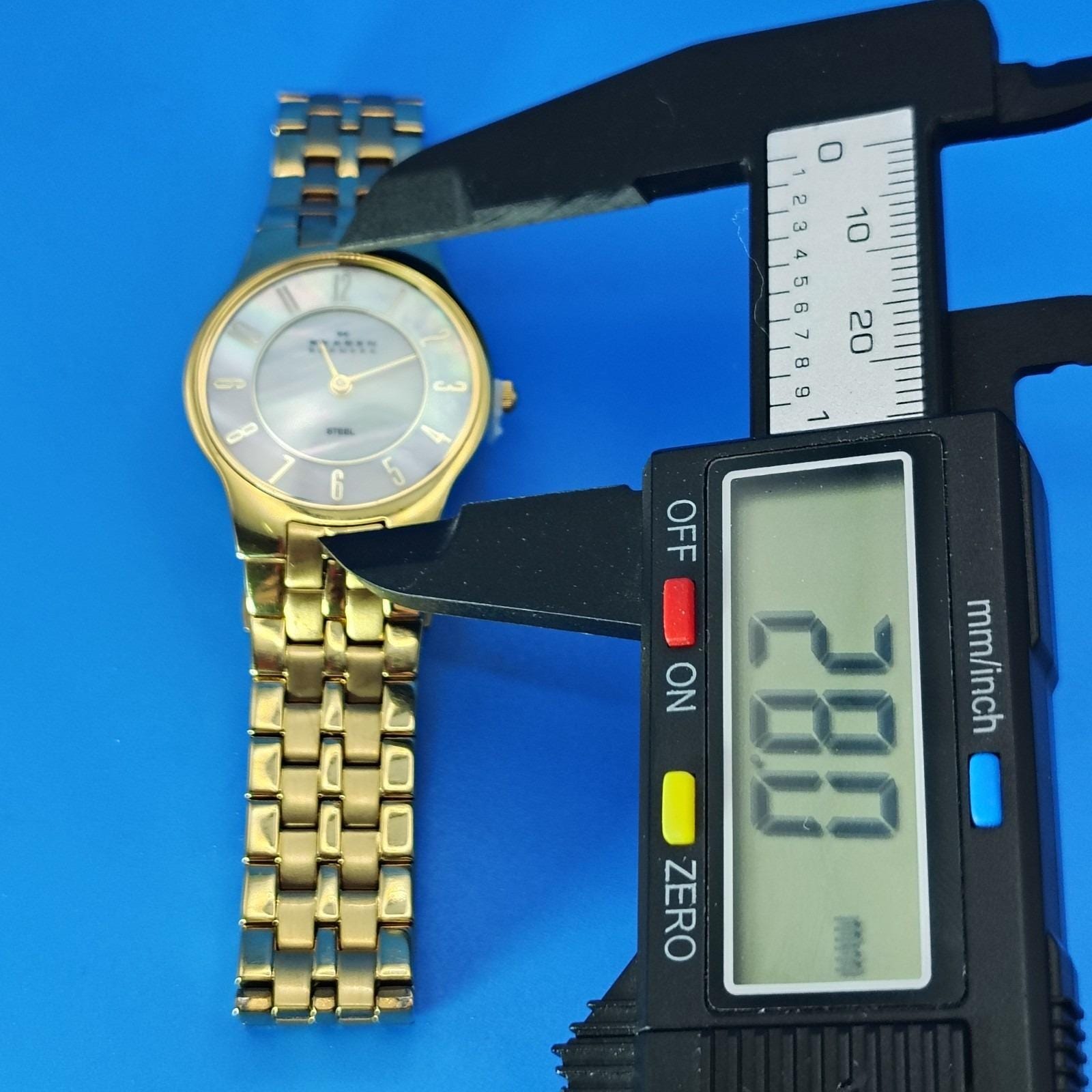 Skagen Denmark Mother of Pearl 28mm Women display picture 2