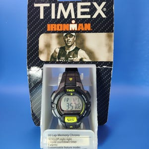 Vintage 2010 Timex Ironman Triathlon INDIGLO Mens Quartz Watch (New Old Stock)