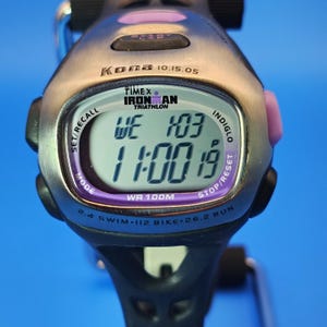 Vintage 2005 Timex Iron Man KONA Triathlon Womens Quartz Watch Brand New W/ Box