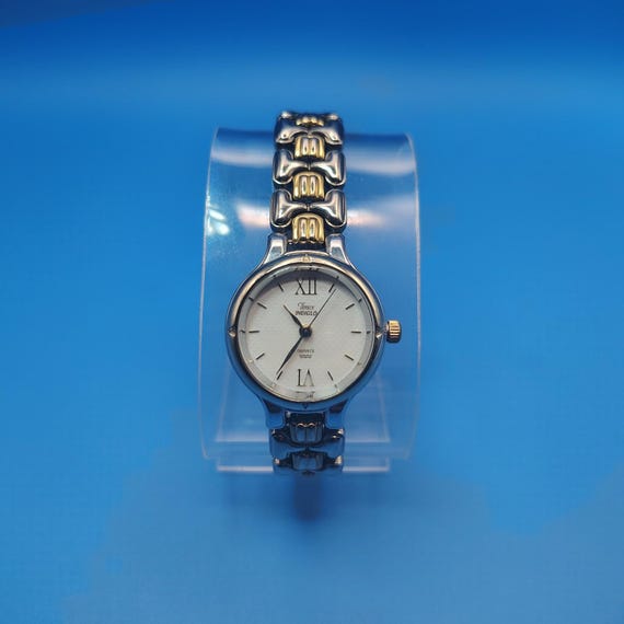 Vintage 1996‎ Timex Indiglo Two Tone 24mm Women\'s Quartz Watch Fully Restored Vintage 1996 Timex Indiglo Two Tone 24mm Women main image 2