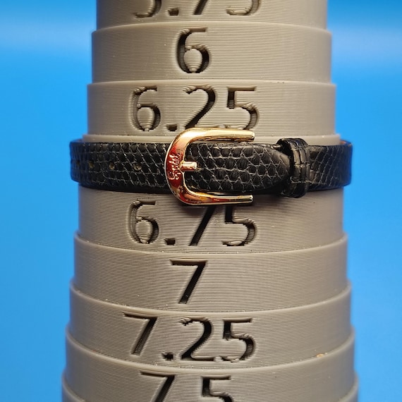 Vintage Authentic GUCCI 2000L SWISS Women's Quartz Watch Lizard