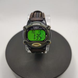 Vintage Timex Expedition Indiglo Mens Digital Watch Tactical Military Style