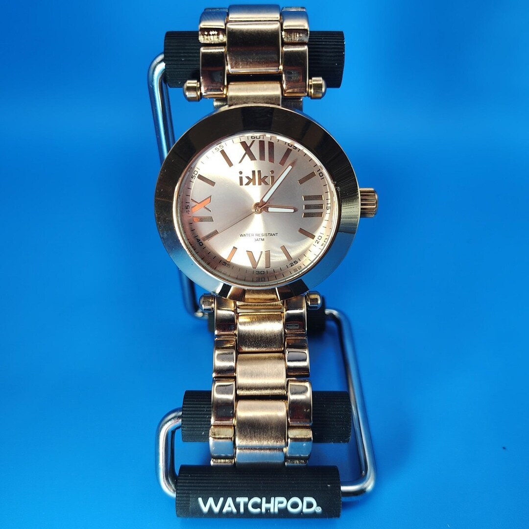 Kiki‎ New York Rose Gold 40mm Women\'s Quartz Watch Stainless Steel Bracelet Kiki New York Rose Gold 40mm Women main image 3