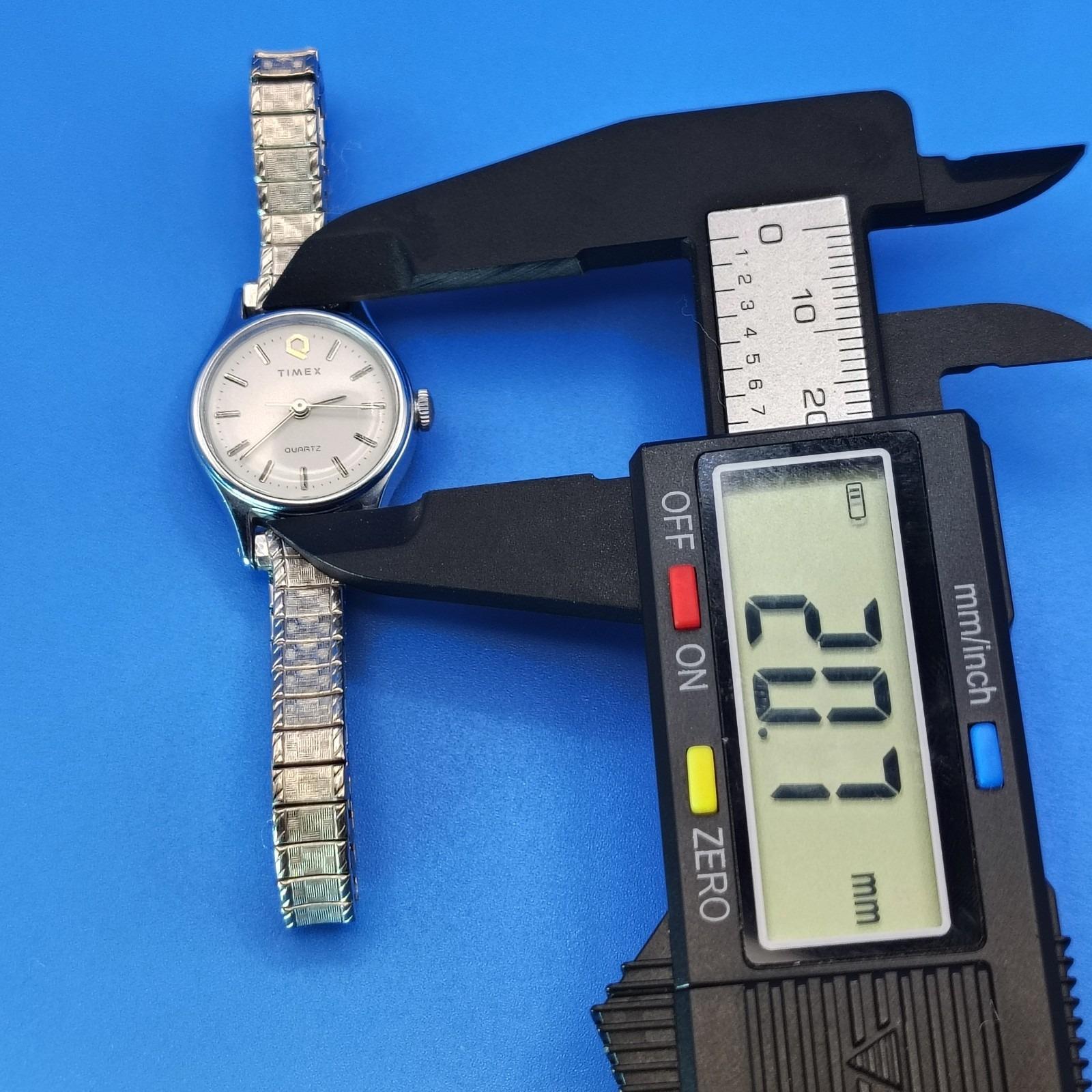 Vintage 1992 Timex Electronic Set 20mm Women\'s Quartz Watch Stretch‎ Bracelet Vintage women main image 3