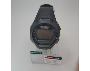 New Timex Ironman Triathlon INDIGLO Digital Watch 100m Water Resistance