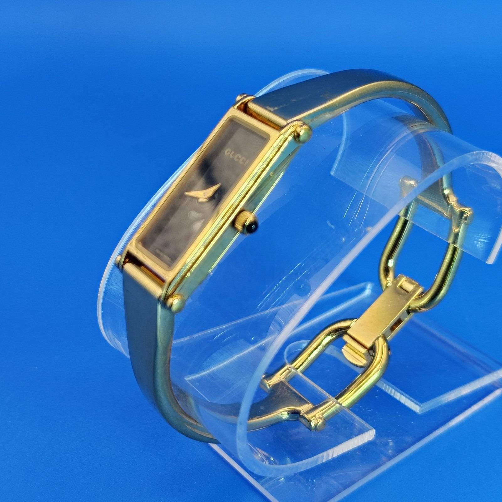 Authentic Gucci 1500L Vintage 1992 Swiss Made Tank Women\'s‎ Quartz Bangle Watch Authentic Gucci 1500L Vintage 1992 Swiss Made Tank Women main image 2