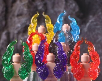 MuseBrickArts Flame Thrower Weapon Accessory For Minifigures - Compatible With LEGO