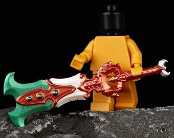 Custom Minifigur Apolyon the Soul-Render, World of Warcraft Mittelalter Fantasy Rollenspiel Ausrüstung