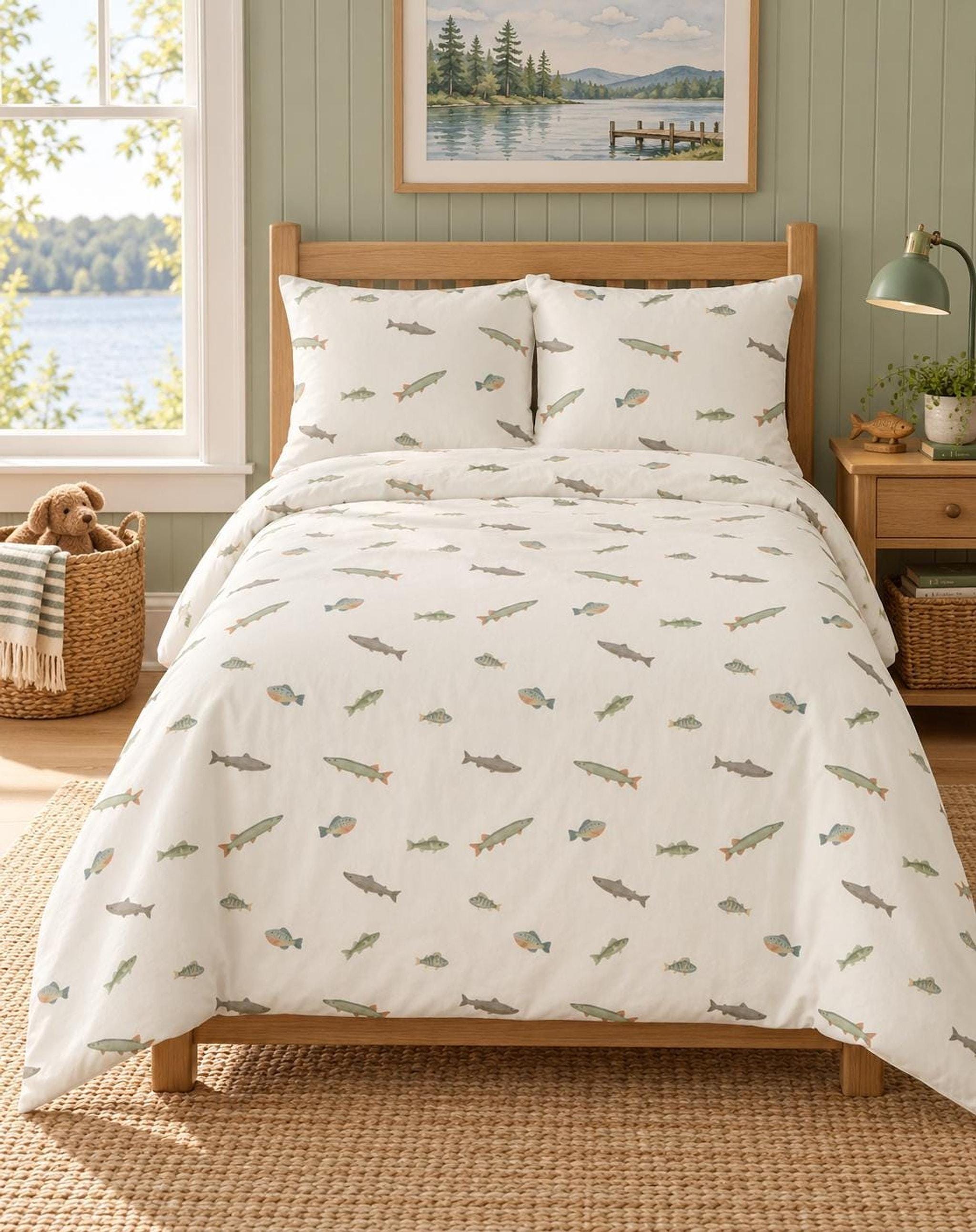 Fish Duvet Cover - Etsy