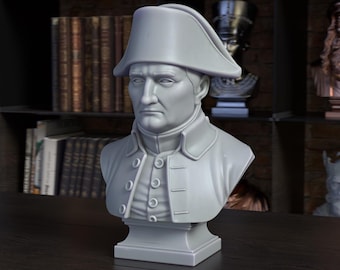 Busto de Napoleón Bonaparte de estilo neoclásico (archivo STL imprimible en 3D)