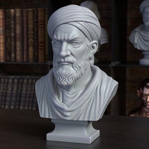 Popiersie Awicenny – Rzeźba w formacie STL do druku 3D