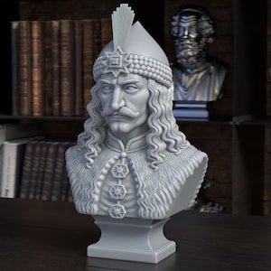 Vlad, o Empalador – Escultura de Busto, Modelo de Impressão 3D, Arquivo STL, Busto para Impressão