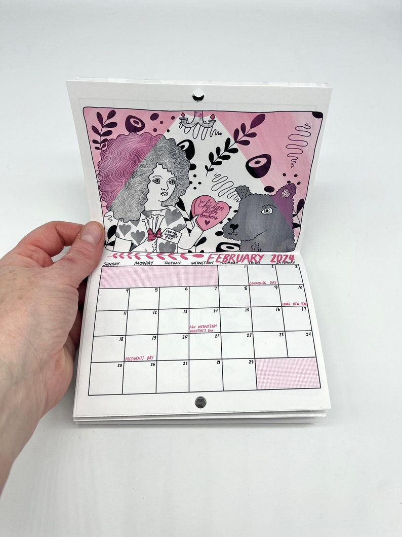 MINI 2024 Illustrated Calendar Bild 7