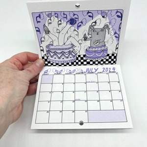 MINI 2024 Illustrated Calendar Bild 10