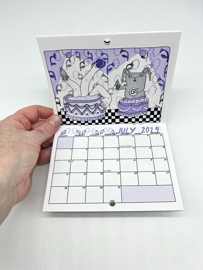 MINI 2024 Illustrated Calendar Bild 10