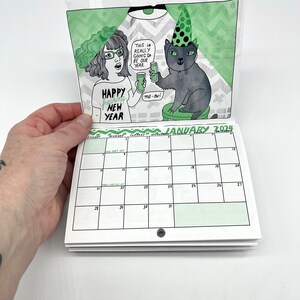 MINI 2024 Illustrated Calendar Bild 9