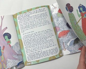 An Extravagant Journey - an exquisite corpse storybook zine