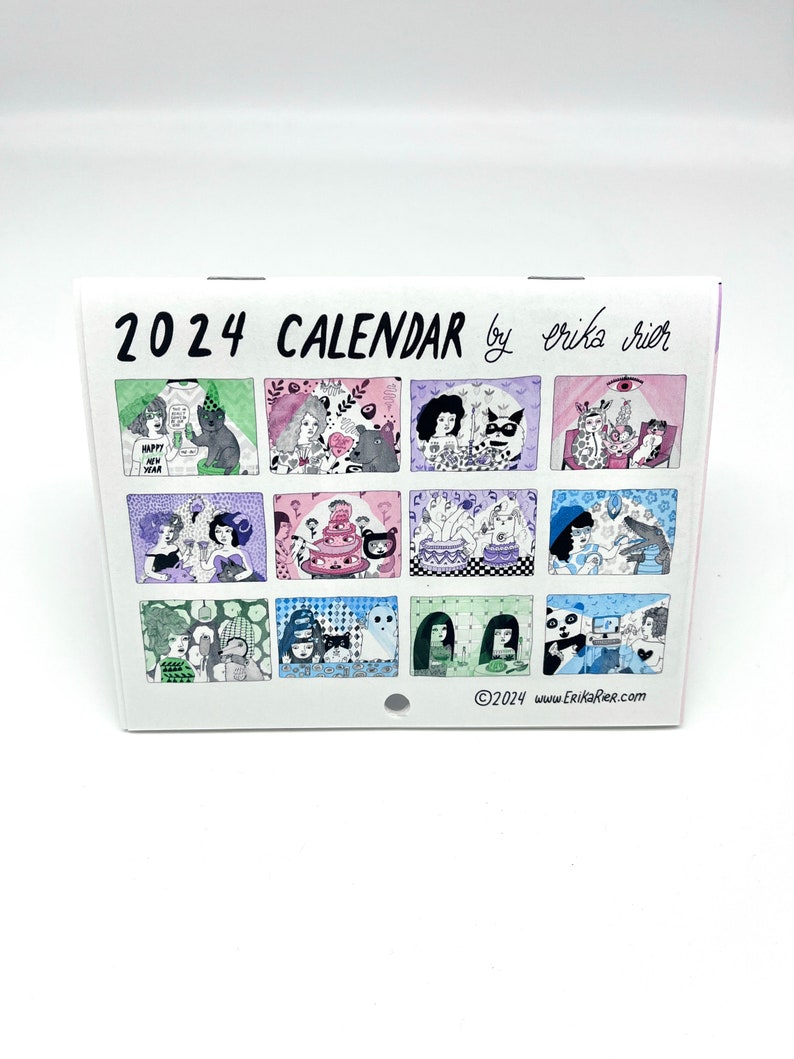 MINI 2024 Illustrated Calendar Bild 3