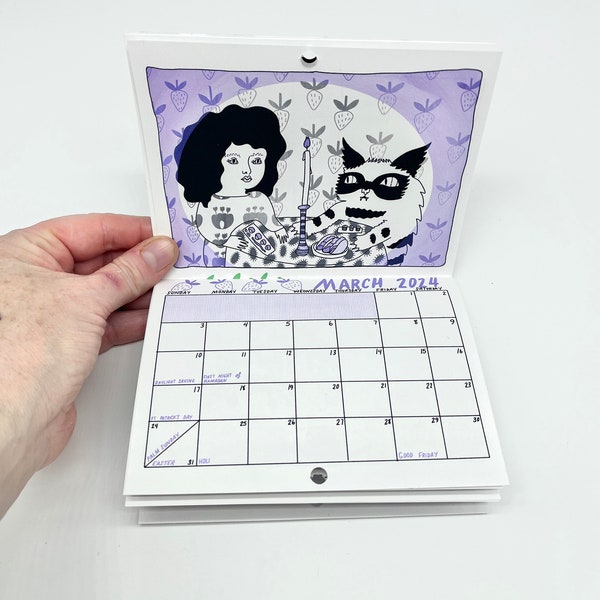 MINI 2024 Illustrated Calendar