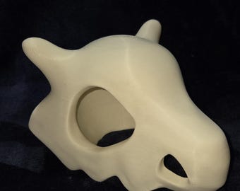Cubone Inspired 3D Printed Sculpture