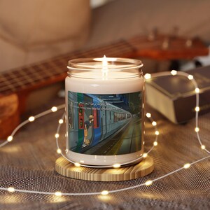 Soy Candle, Ghibli Islamic Quote, Anime Lover Gift, 9oz, Home Decor, Religious Candle, Studio Ghibli Inspired Candle