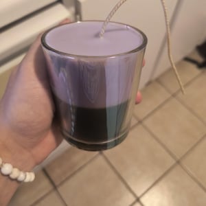 Velas de cera de soja hechas a mano
