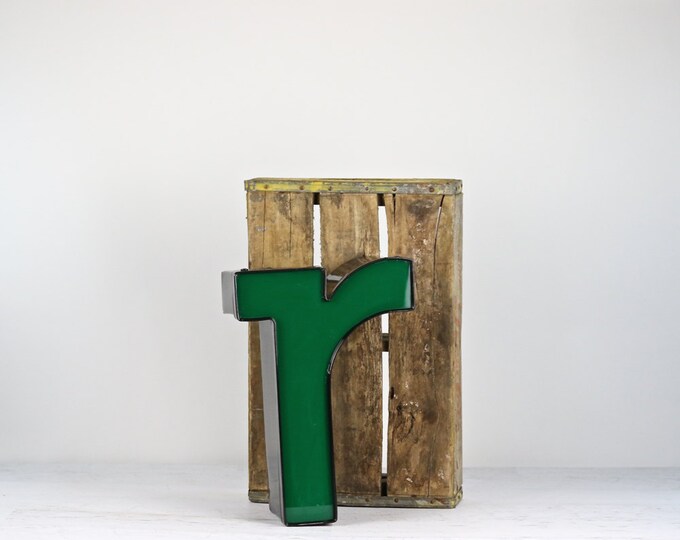 Metal Letter R Wall Letters Industrial Metal Letters Etsy