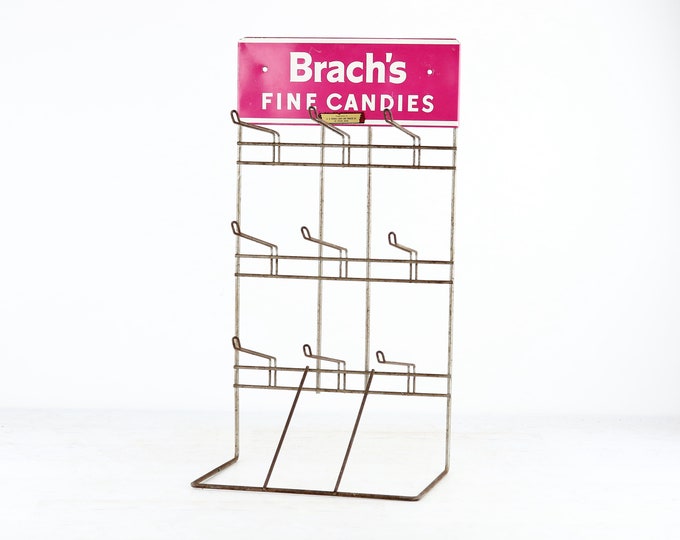Vintage Brach's Candy Display Rack, Candy Store Display Etsy