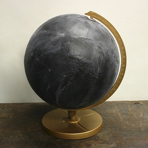 Vintage Globe Chalkboard