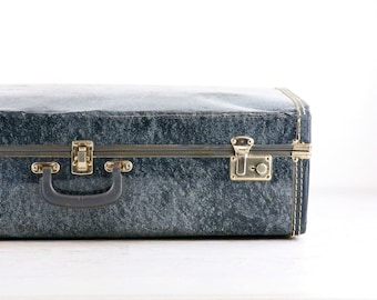 Vintage Suitcase, Midcentury Luggage, Suitcase For Decor, Wedding Decor, Movie Prop