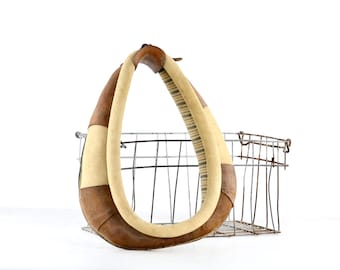 Vintage Horse Collar With Straw Stuffing, Western Decor, Nashville Home, Man Cave Decor, Boys Room Decor, Girls Room Decor