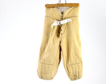 Vintage Boys Football Pants, Vintage Sports Equipment, Boys Room Decor