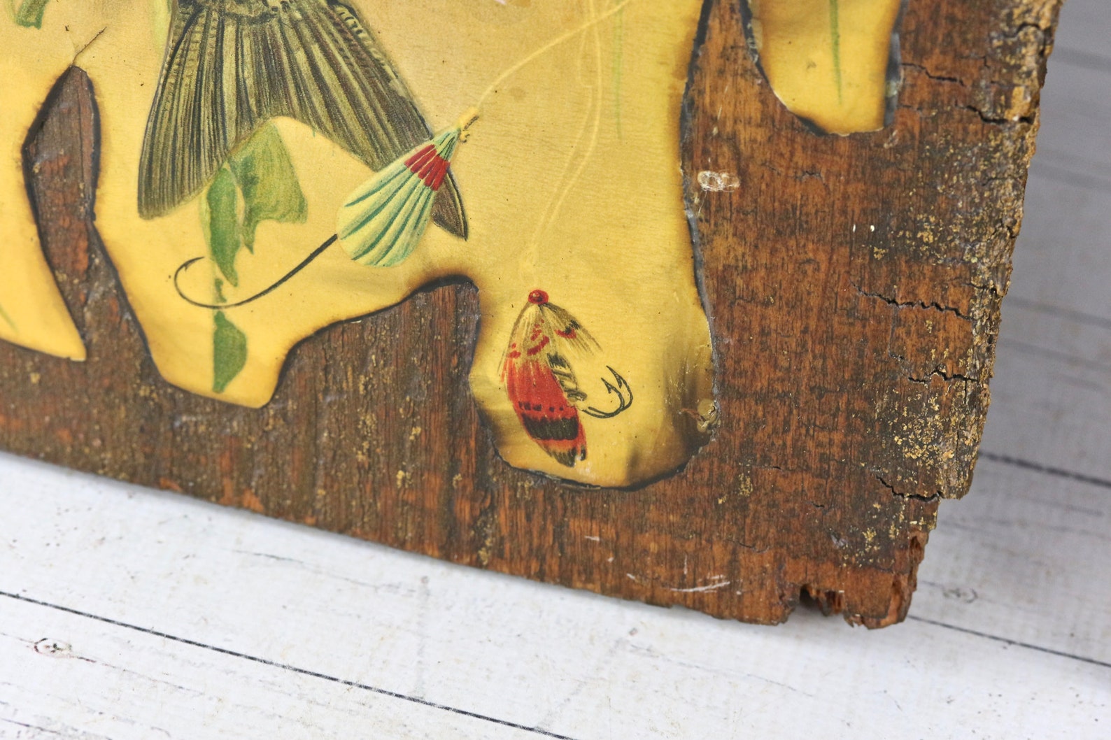 Vintage Fishing Decor Vintage Cabin Decor Vintage Lake House Etsy