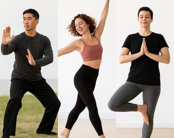 The Smart Motion Bundle – Tai Chi + Dance Fitness + Yoga Pilates Routines for Strength, Balance and Full-Body Energy