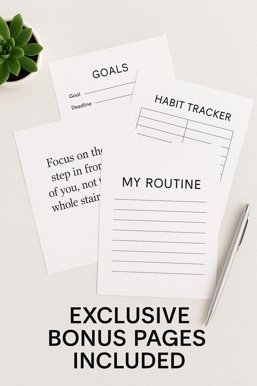 Ultimate Productivity and Wellness Planner Bundle | Daily and Self Care ...