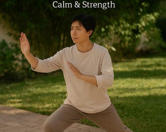 Tai Chi Flow Mastery – 10-Minute Routines for Calm, Strength & Daily Balance | Printable Tai Chi Sequence PDF