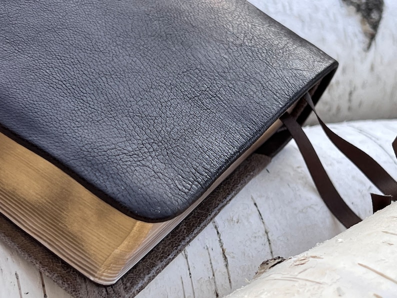 ESV personal size designer leather Bible image 7