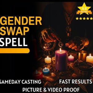 GENDER SWAP SPELL | True Identity | Self-Discovery | Transformation Magic | Body Alignment | Soul Shift | Inner Expression