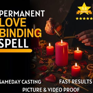 POWERFUL LOVE BINDING Spell | Binding Spell | Eternal Love | Deep Passion | Soulmate Connection | Partner Devotion | Relationship Security