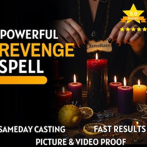 REVENGE SPELL | Instant Justice | Enemy Hex | Dark Magic | Spiritual Retaliation | Powerful Curse | Payback | Punishment Spell