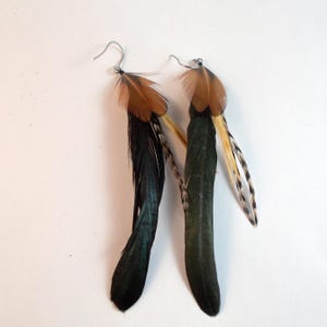 Grizzly fun small natural feathers new