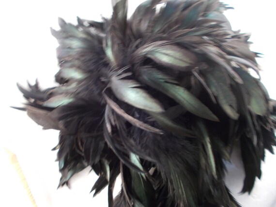 Large black feathers, FREE SHIPPING available, 6 - 7 inches, black feathers  for crafts, room dreamcatcher decor, headpiece, cosplay, smudge