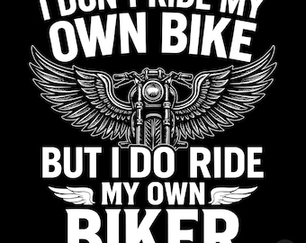 No conduzco mi propia bicicleta, pero sí conduzco mi propio ciclista.