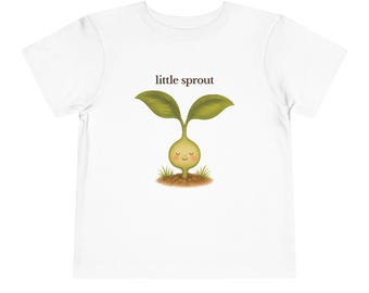 Little Sprout-T-shirt voor peuters: grillig tuinshirt - Mount & Meadow