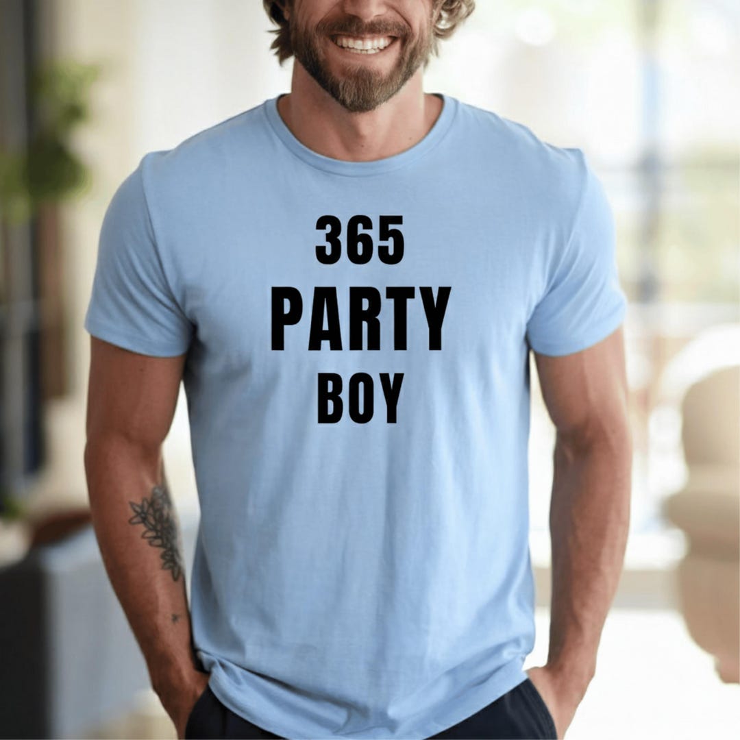 Débardeur 365 Party Boy – Cadeau Fun Pour Les Fans De La Vibes Non-Stop