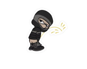 Ninja Kiss-Cut Stickers