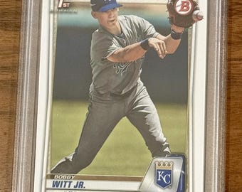 Bobby Witt Jr. 2020 Bowman Paper Prospects #BP25 PSA Grade 9