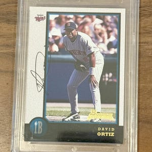 David Ortiz 1998 Bowman Rookie #71 SCA Grade 10